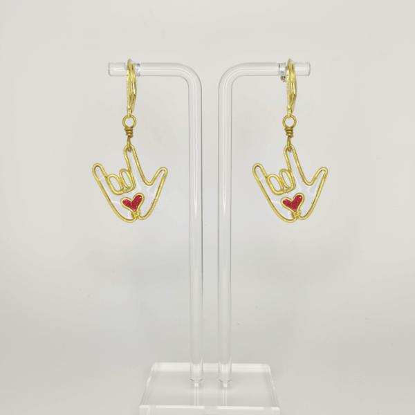 Ohrring ILY Honigmelone